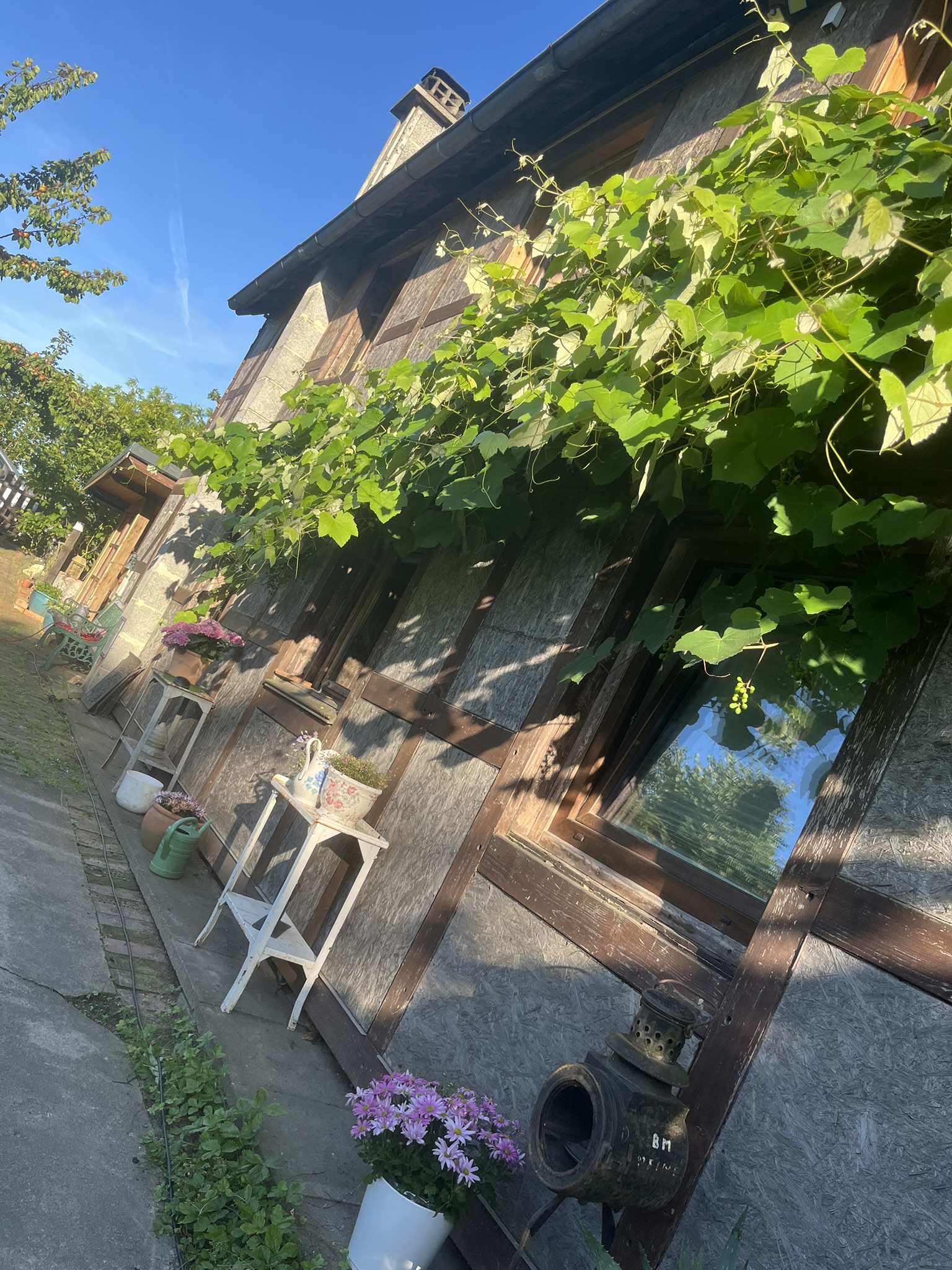Das Fachwerkhaus der Autorin